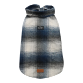 Риза за кучета Croci SHIRT FLANEL BLUE - син цвят с райета